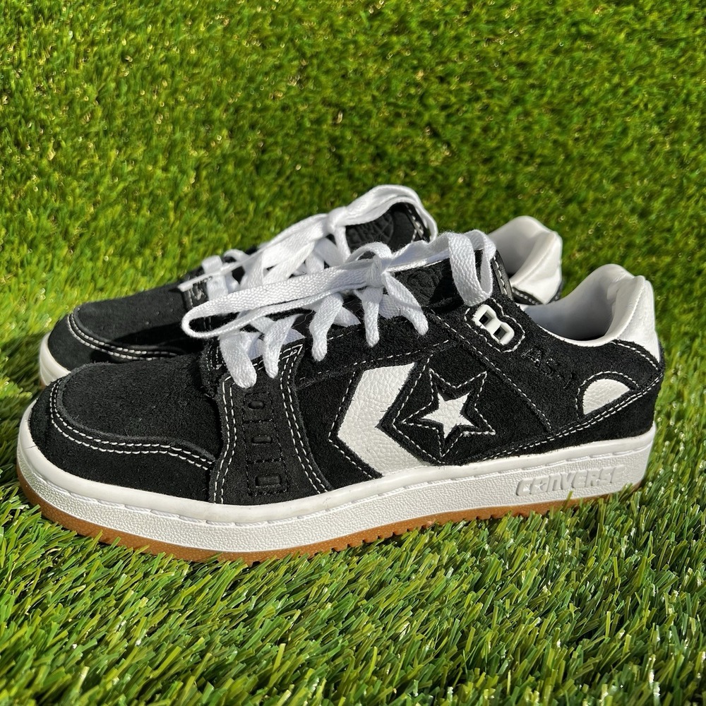 Converse Shoes Men Size 5.5 Women Size 7 CONS AS-1 Pro Suede Black White Gum